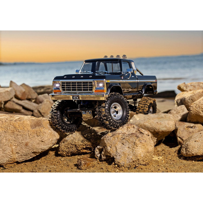 Traxxas TRX-4M F150 1/18 чорний, радіокерована модель з акумулятором та зарядним пристроєм 97044-1-BLK
