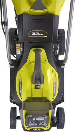 Акумуляторний газонокосарка RYOBI ONE+ OLM1833B, 33 см, без акумулятора та зарядного пристрою
