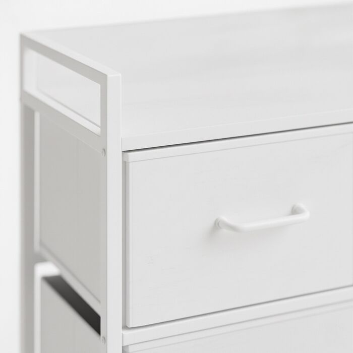 Комод Relaxdays з 7 висувними ящиками з тканини