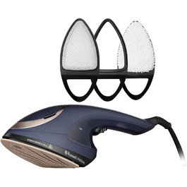 Праска Russell Hobbs Steam Genie 2-в-1: праска + відпарювач (1700W, 20г/хв, для одягу, штор, м'яких меблів, термостійка сумка)