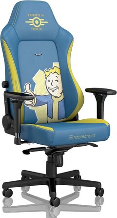 Крісло ігрове Noblechairs Hero Fallout Vault-Tec Edition – PU шкіра, до 150 кг, ергономічне, для дому та офісу