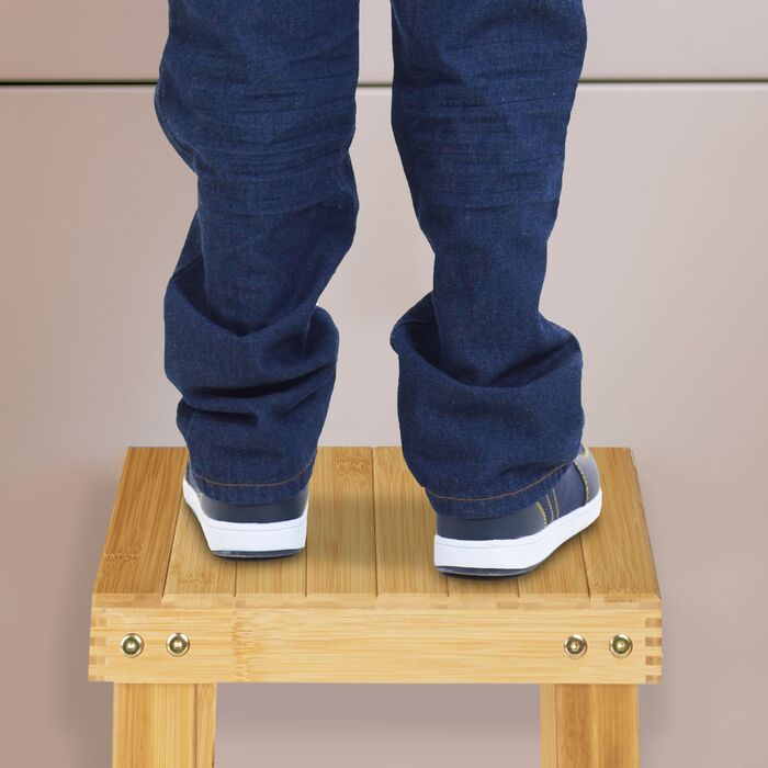 Відпочивальний бамбуковий підніжок для ніг Relaxdays