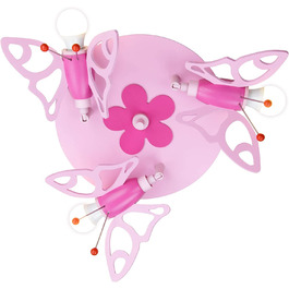 Стельовий світильник Elobra для дитячої кімнати Метелики