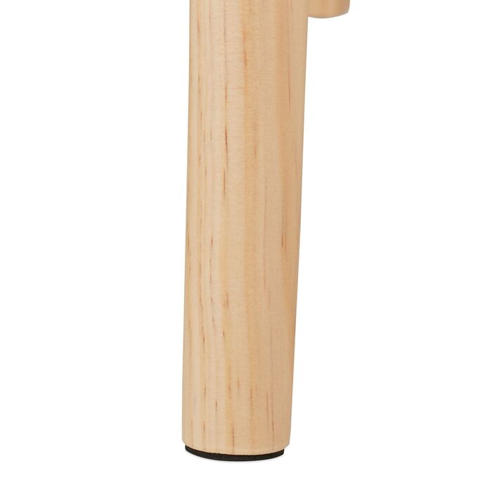 Нічний столик Relaxdays білий з 2 шухлядами