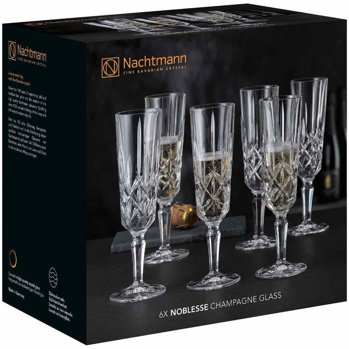 Набір келихів для шампанського Nachtmann 6 шт