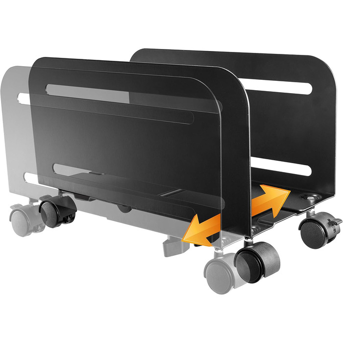 Підставка для комп'ютера RICOO на роликах: мобільний стійкий стенд для ПК, сервера та робочого місця