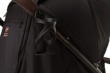 Дитячий візок-прогулянка 4Baby Stinger PRO, гелеві колеса, алюмінієва рама, до 22 кг, Black