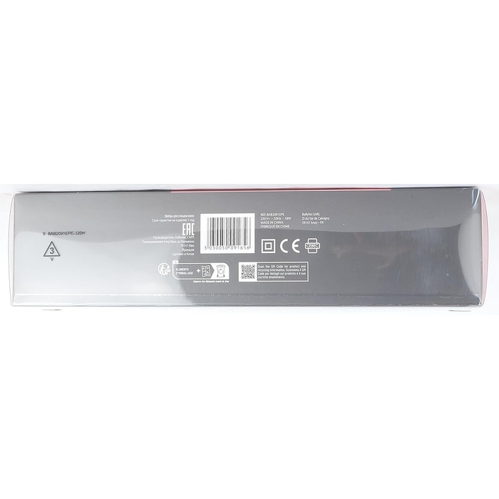 Упаковка), 102617 Straightener Straightener BAB2091EPE, (1