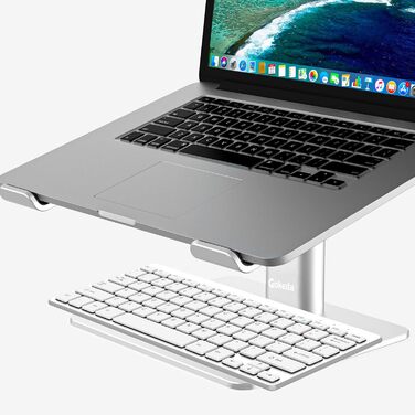 Підставка для ноутбука GOKEDA: ергономічна, регульована, з алюмінію, 11-17 дюймів