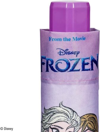 Парасолька PERLETTI Кишенькова парасолька Frozen Little Girl - Disney Frozen 2 Дитяча парасолька з Ельзою Анна Олаф - Подорожі Міні-дитяча парасолька Маленька дитина 7 років - діаметр 91 см (Ельза і Анна)