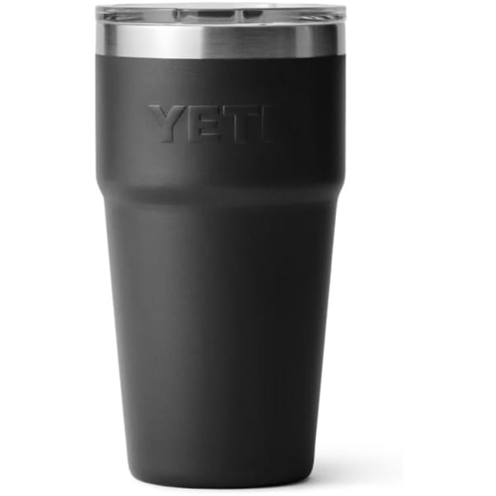 Термос YETI Rambler з кришкою MagSlider, чорний, 20oz (591ml)