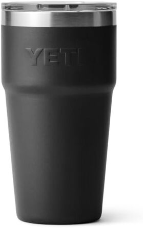 Термос YETI Rambler з кришкою MagSlider, чорний, 20oz (591ml)