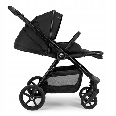 Дитячий прогулянковий візок Kidnort Älskar, чорний, алюмінієвий, до 22 кг, складаний