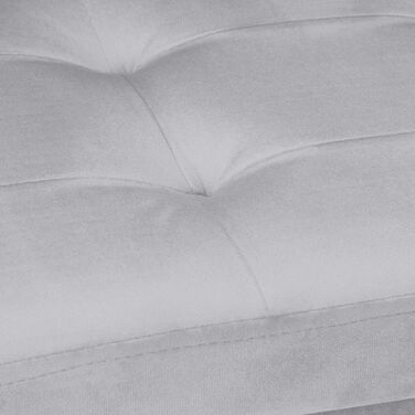 Лавка Relaxdays з оксамитовим покриттям та дерев'яними ніжками