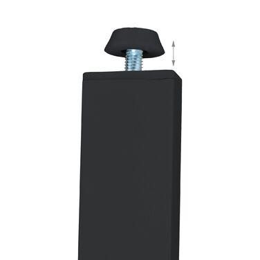 Настінна вішалка Relaxdays з гачками, полицями та кошиком