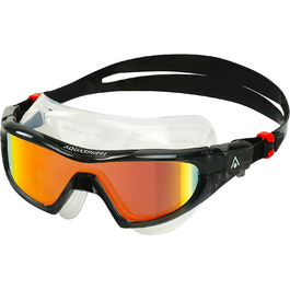 Аквасфера / маска для плавання / окуляри Vista Pro (чорно-помаранчеві дзеркальні лінзи)