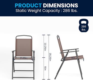 Садовий набір меблів Flash Furniture Nantucket 6 предметів коричневий з столом, парасолькою та 4 складними стільцями сірого кольору