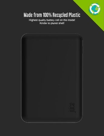 Зарядний пристрій Juice Power Bank для iPhone, Samsung, Huawei, Microsoft, Oppo, Sony, Black