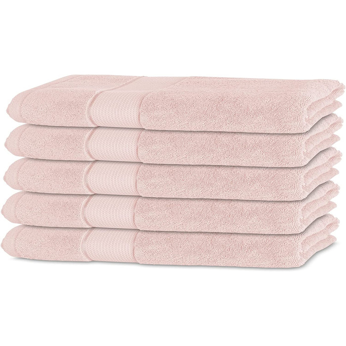 Рушник для гостей BANANALU 450г/м 100 бавовна 30x50см темно-зелений (Primrose Pink 12-2904, 5)