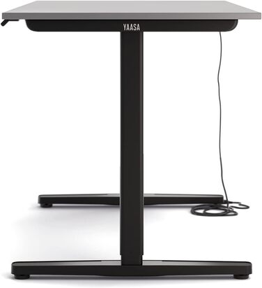 Дитяча парта Yaasa Desk Basic S, 120x70 см, регульована по висоті, з замком для ключів та USB-роз'ємом для зарядки