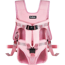 Рюкзак для собак PetBonus М до 16 кг рожевий