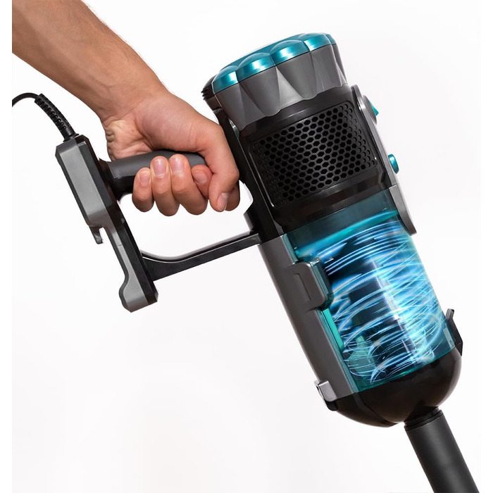 Пилсос Conga 560 від Cecotec: потужний, з радіусом дії 6 метрів, сірий, PopStar