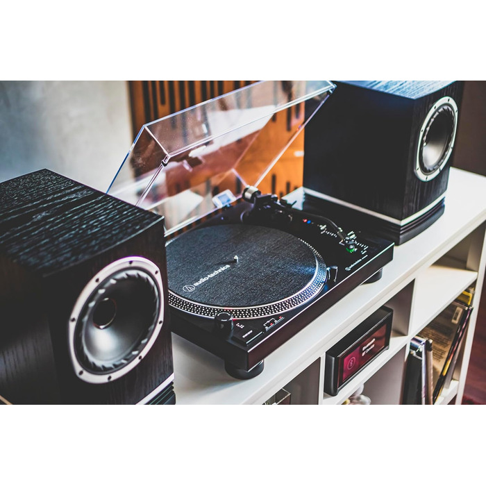 Програвач вінілу Audio-Technica LP120xBTUSB з прямим приводом, Bluetooth та USB, чорний