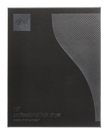 Фен GHD Air, професійний, потужний фен з іонною технологією, чорний (з технологією Ion і довгим кабелем)