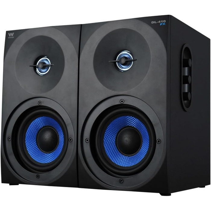 Акустична система Woxter Dynamic Line DL-410 BT: 150W, Bluetooth, дерево, сабвуфер, динаміки, RCA, 3.5mm, регулювання басів та високих частот