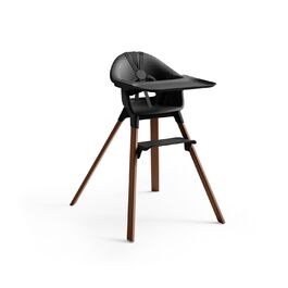 Дитячий стільчик Stokke Clikk, Black/Warm Brown - комплект з підносом та ременем безпеки, 6-36 місяців