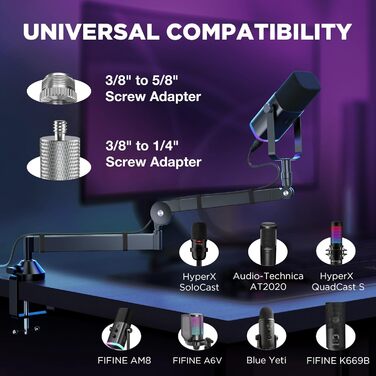 Стійка для мікрофона InnoGear з кріпленням 