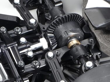 Tamiya 58639 Модель автомобіля Mercedes AMG GT3 1/10 (TT-02) - RC багі, електричний, збірний набір, полікарбонатний кузов, для треку