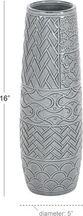 Ваза декору Deco 79 74687 Birnenform, кераміка з золотистими акцентами, чорна, 12,7 x 17,8 см
