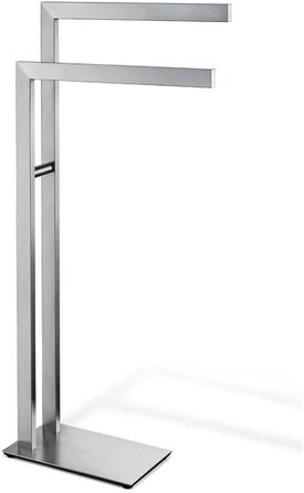 Підставка для рушників ZACK 'LINEA', нержавіюча сталь, матова, 80.0 x 15.0 x 38.5 см