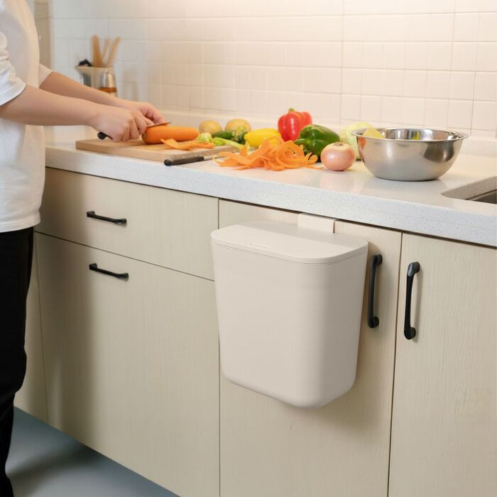 Відро для сміття Relaxdays для підвішування, 9 л