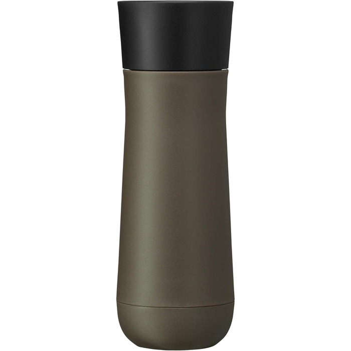 Термокружка WMF Impulse 350 мл, з автоматичним клапаном та 360° отвором, підтримує температуру до 8 годин (гаряче) / 12 годин (холодне), сірий колір