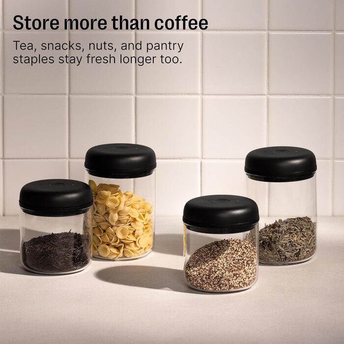 Fellow Atmos: Герметичний контейнер для кави та продуктів харчування – 0,7 л, матовий чорний