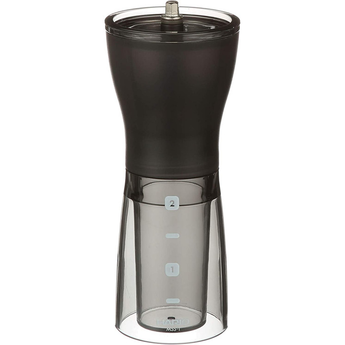 Кавомолка Hario Mini Mühle Slim Plus чорного кольору