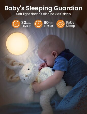 Дитячий нічник KOOFIT з сенсорним екраном