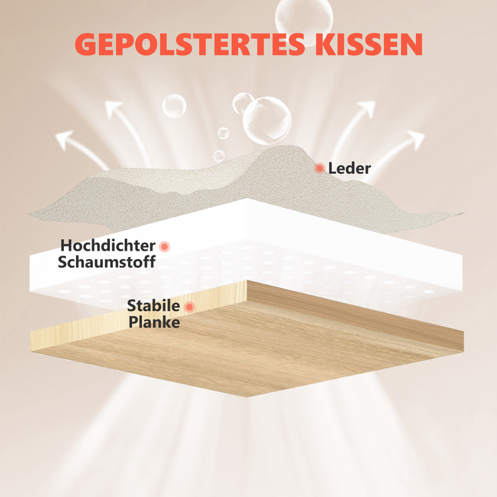 Ергономічне крісло для офісу з регульованим нахилом, підставкою для ніг, функцією вібраційного масажу та підігрівом, колір - кремовий білий