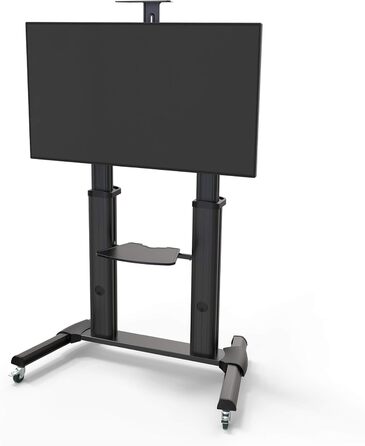 Підставка для телевізора Conecto TV Stand, регульована, поворотна, на колесах, 55-100 дюймів, чорна, модель LM-FS03G