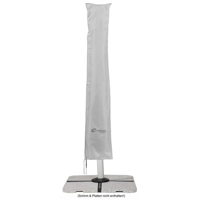 Захисний чохол Schneider для парасольки (до 400 см Ø, 300x300 см), 813-40, сріблясто-сірий, 240x57 см