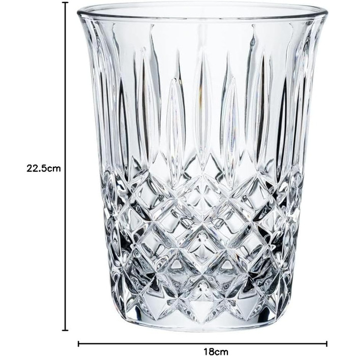 Скляний глечик Nachtmann Noblesse 1190 мл, Kristallglas, Made in Germany, для води, безпечний для миття в посудомийній машині