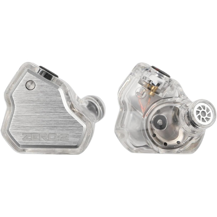 Гц x Crinacle Zero 2 IEM, 10 мм драйвер, дротовий, ігровий, кабель OFC (сріблястий), 7