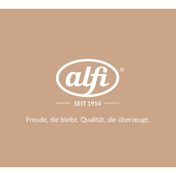 Термос Alfi ECO 1.0л з термоізоляційним скляним вкладишем, пластиковий корпус, кришка з кнопкою, зручний для наливання однією рукою, для кави та чаю, BPA-free (Абрикосовий)