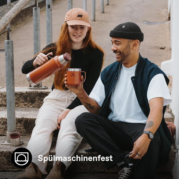 Термокружка Stanley Classic Legendary Camp Mug - 0.35L, Hammertone Clay (нержавіюча сталь)