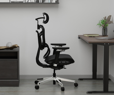 Крісло Mealux S4 Air Black (арт. HF-S4 M/B)