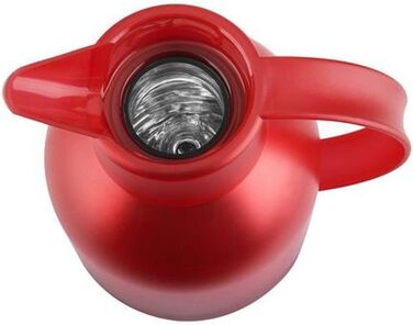 Термос Emsa Samba 1,5 л з Quick Press, 12 год гаряче, 24 год холодне, червоний