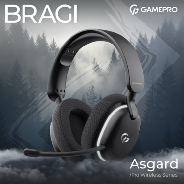 Бездротова ігрова гарнітура GamePro Asgard Bragi (HSW250B)
