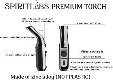 Набір для копчення віскі Cocktail з ліхтариком | Комплект для копчення віскі All-in-One з 6 смаками деревини – бурбон, ретро-набір, ідеальний подарунок для чоловіків, чоловіка
